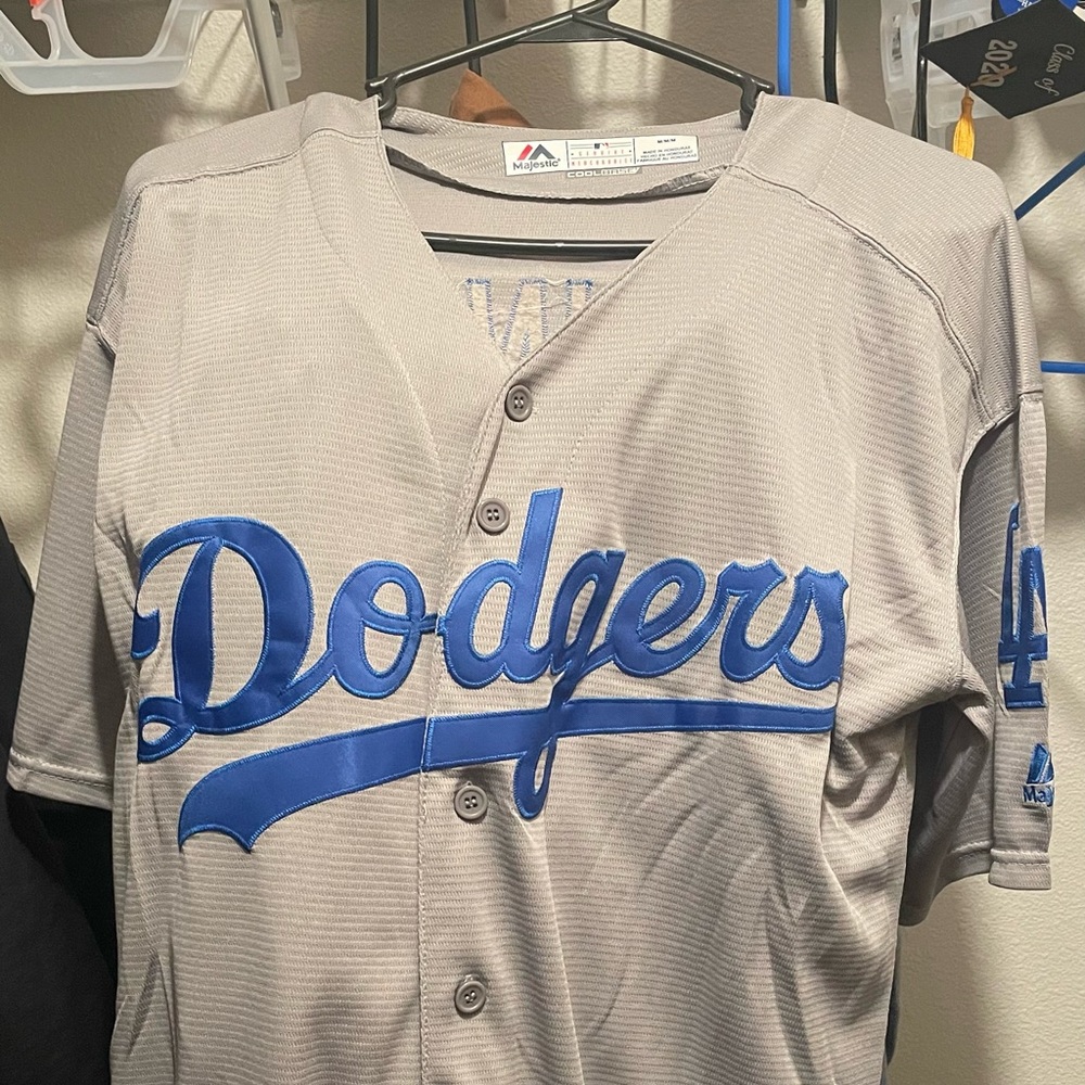 Dodgers baseball jersey size M